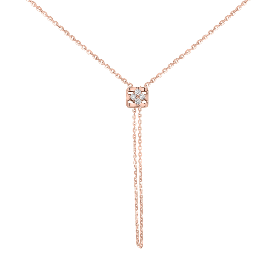 Náhrdelník s diamanty Virela