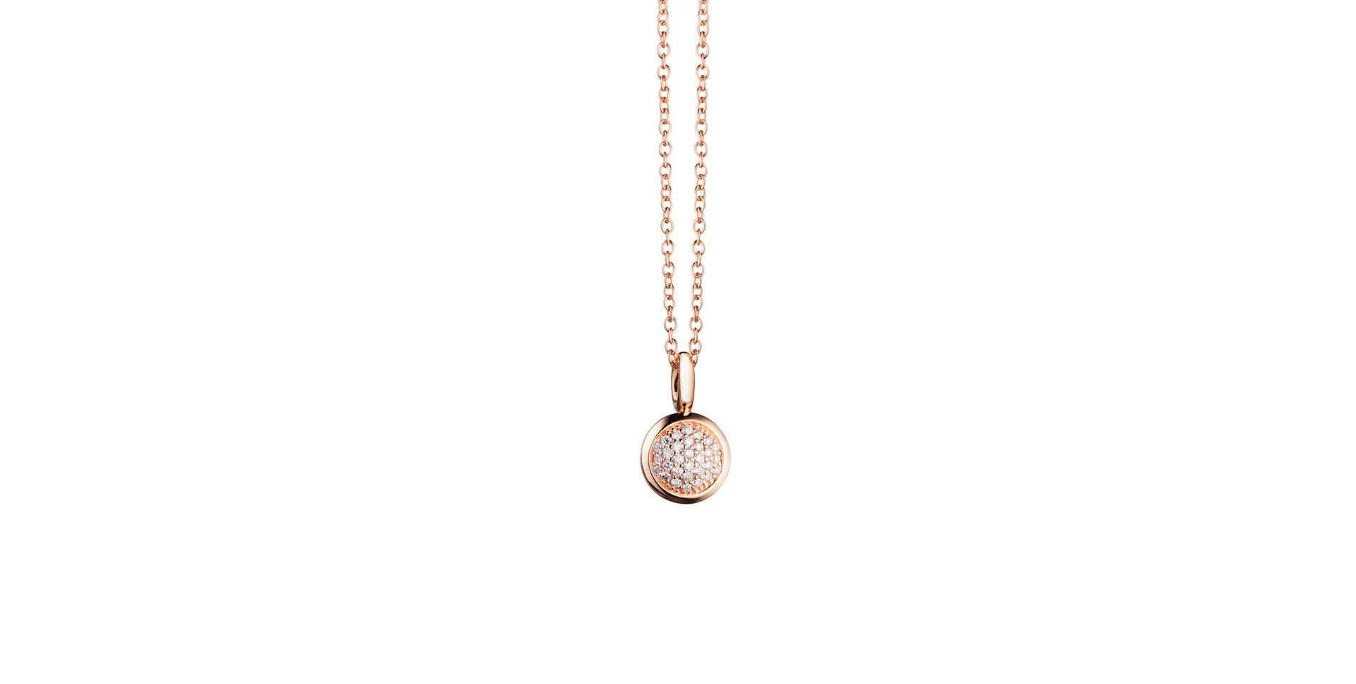 Náhrdelník s diamanty Diamond necklace