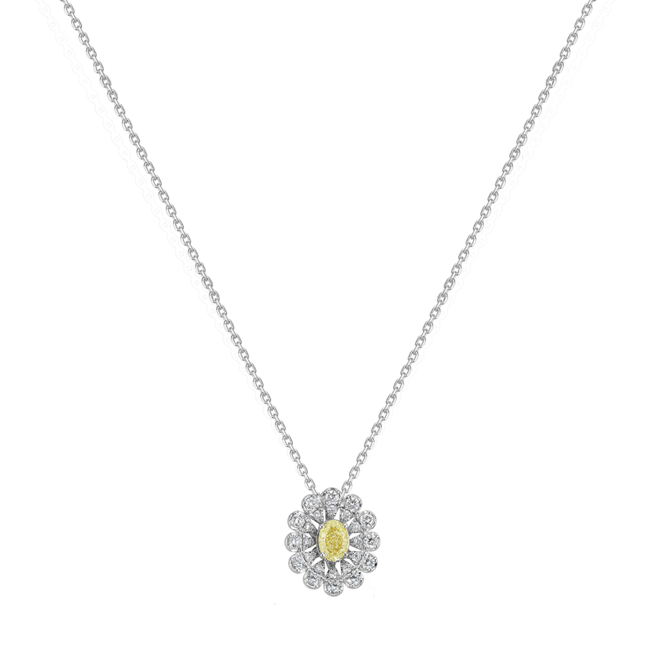 Náhrdelník s diamanty Starlight Bloom