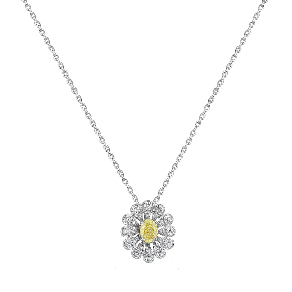Náhrdelník s diamanty Starlight Bloom