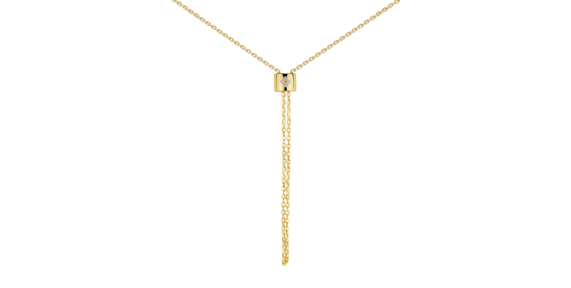 Náhrdelník s diamanty Shine of Sophistication