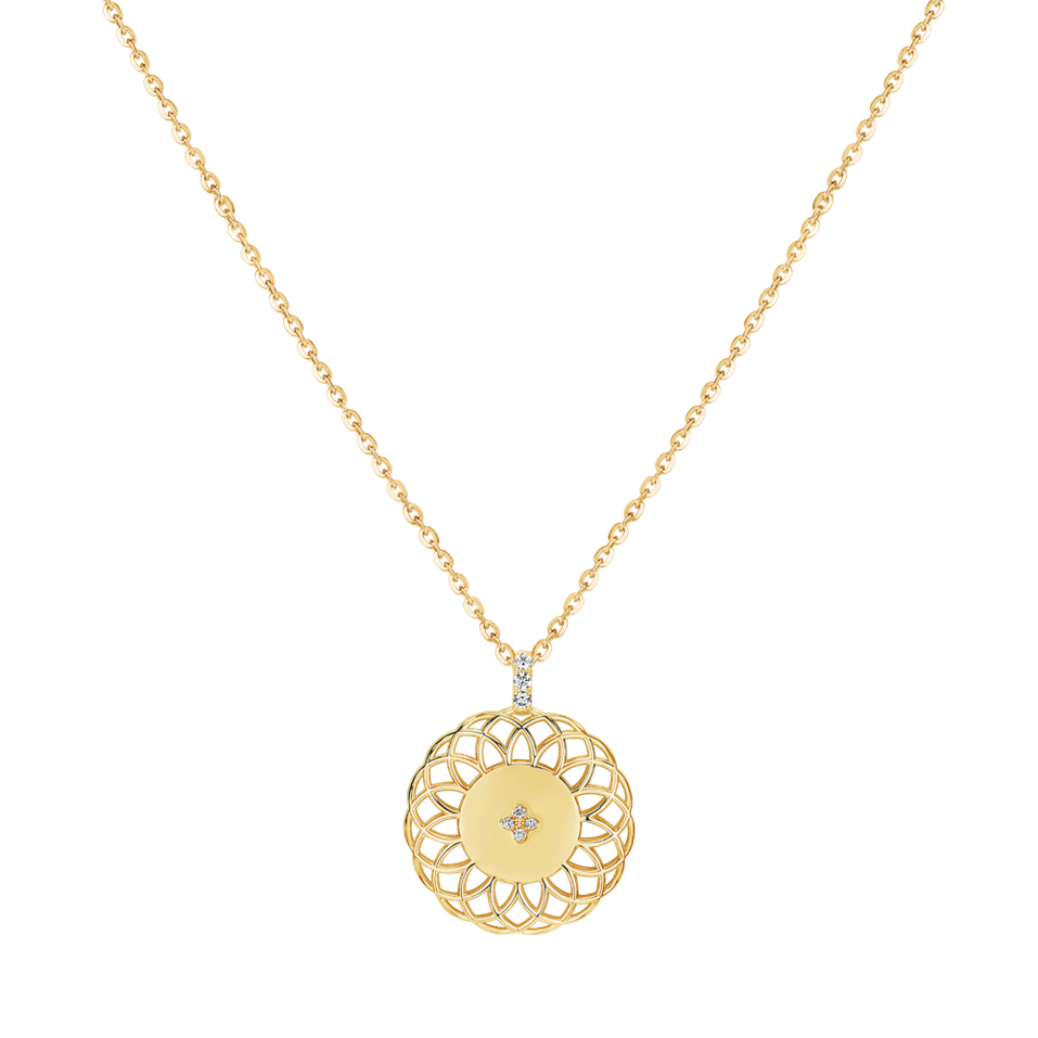 Náhrdelník s diamanty Luminel