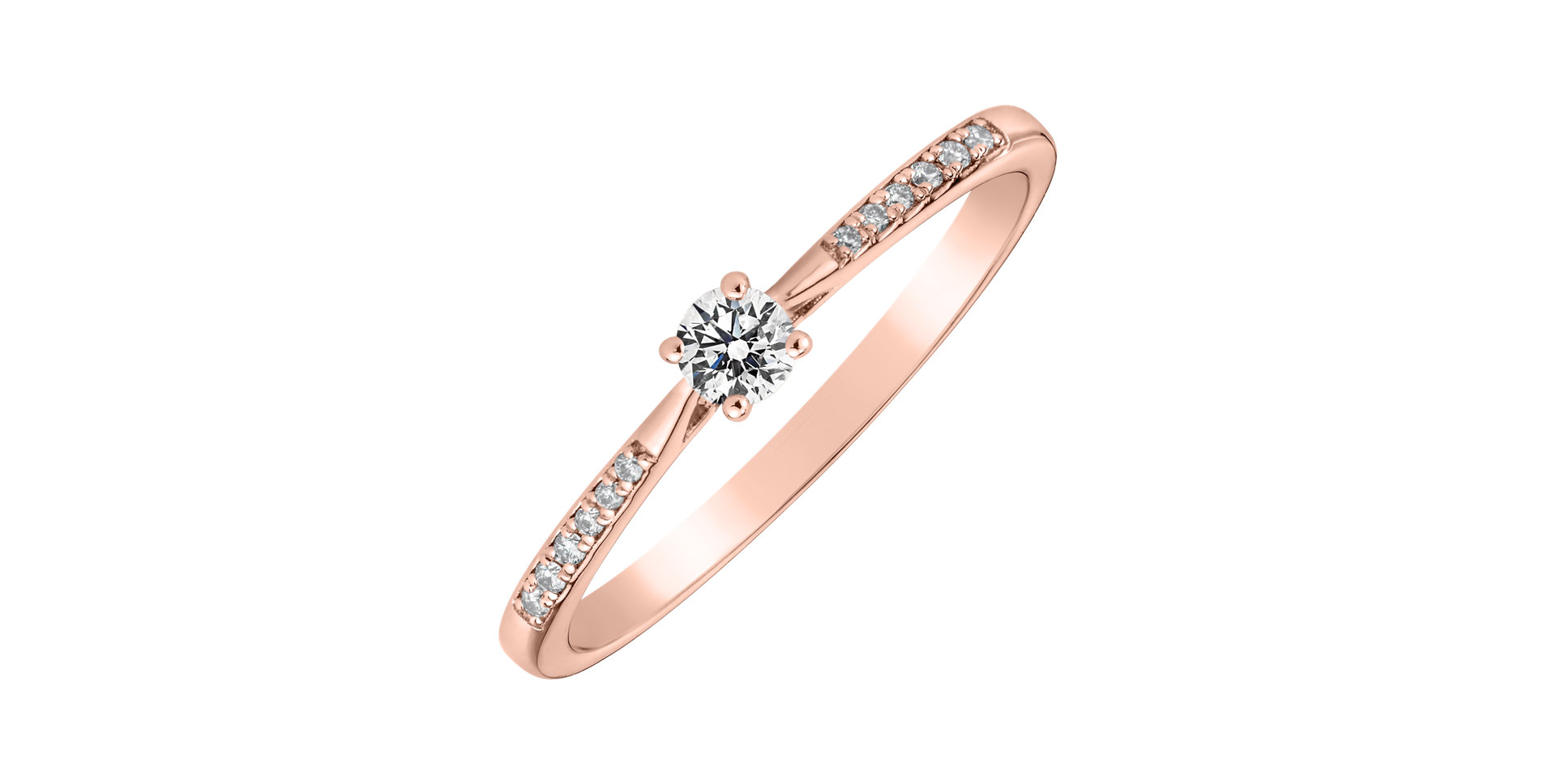 Prsten s diamanty Pure Love