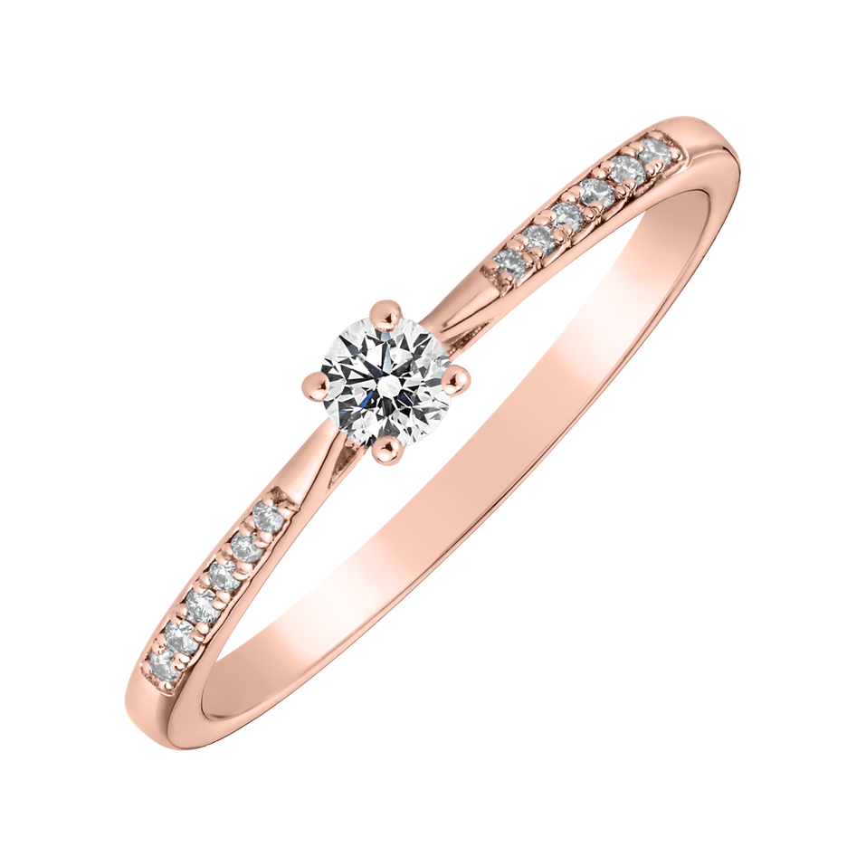 Prsten s diamanty Pure Love
