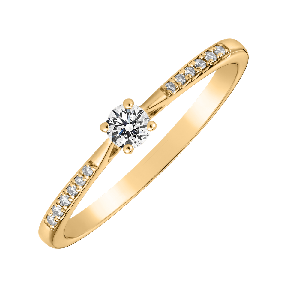 Prsten s diamanty Pure Love