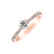 Prsten s diamanty Classic Dew2