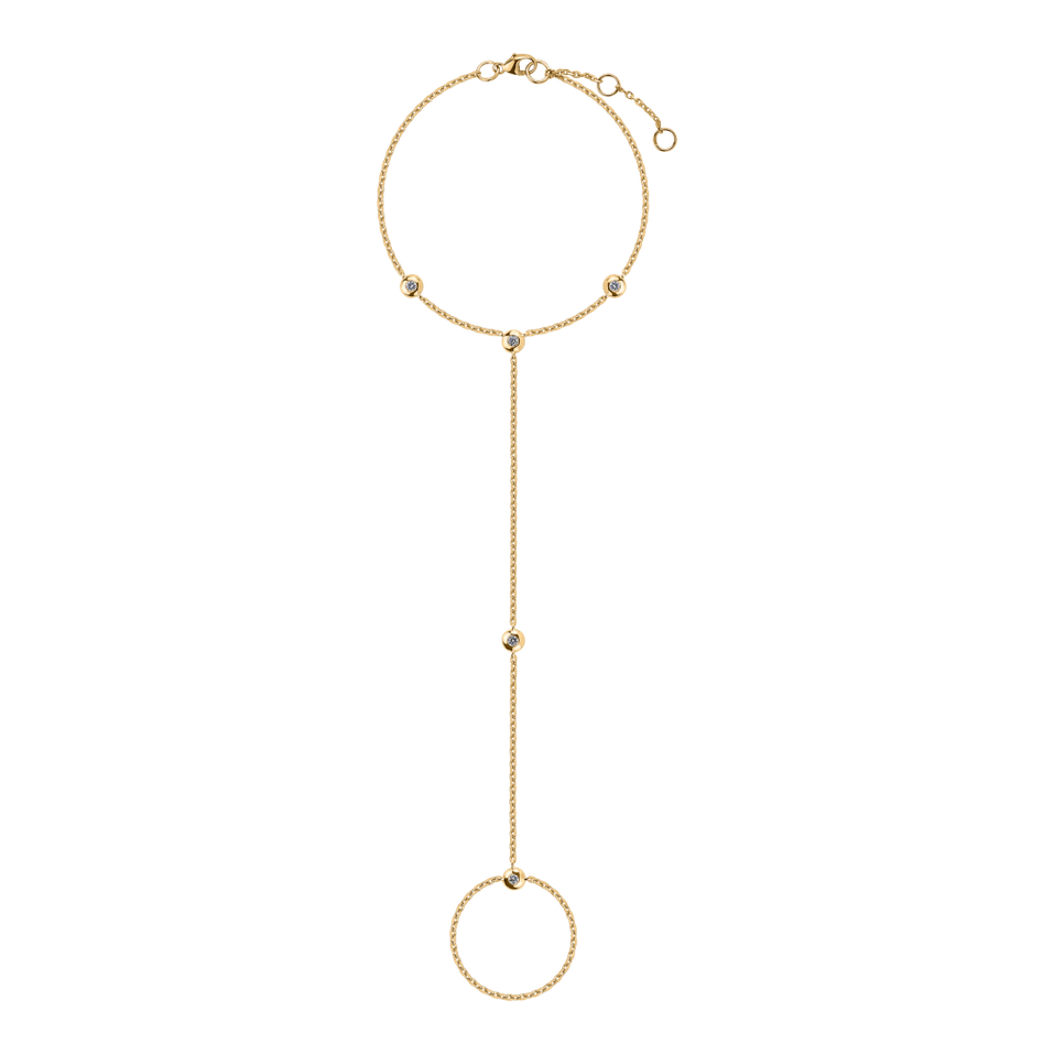 Náramek / prsten s diamanty Euphoric Dots