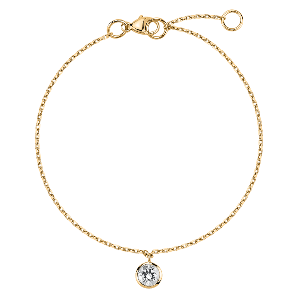 Náramek s diamantem Nanili