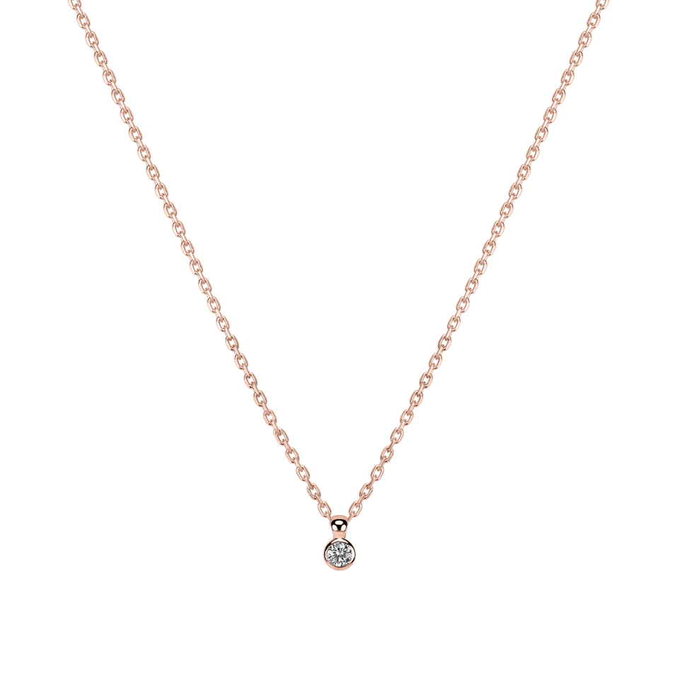 Náhrdelník s diamantem Eye Sparkle