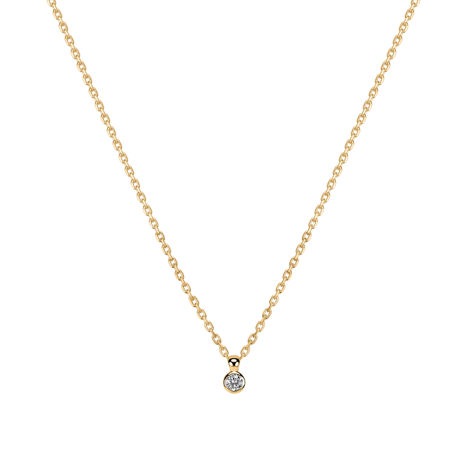 Náhrdelník s diamantem Eye Sparkle