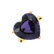 Prsten s ametystem Amethyst Heart2