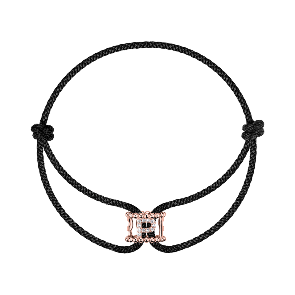 Náramek s diamanty Magnificent Letter