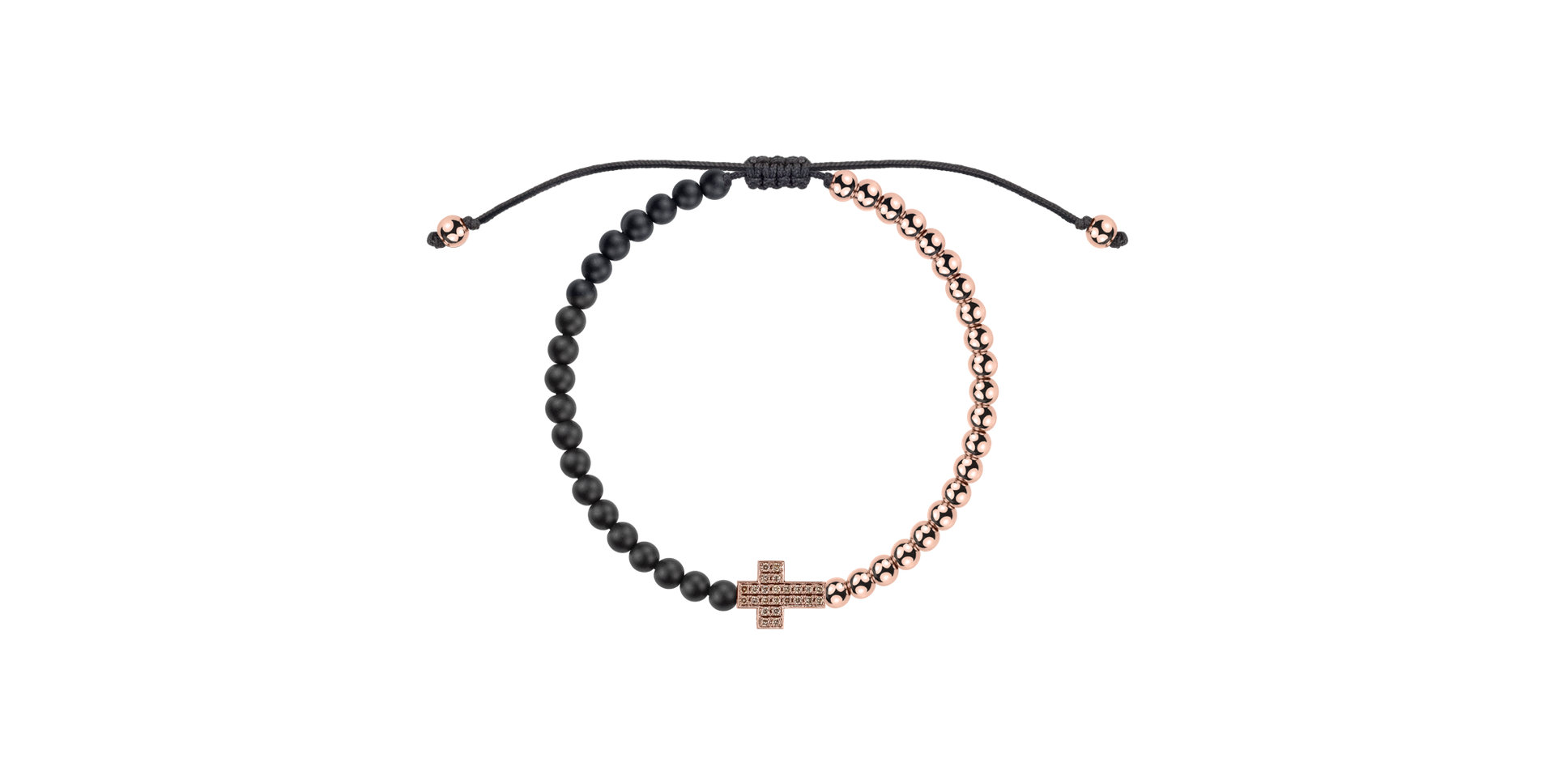 Náramek s diamanty a acháty Sacred Light