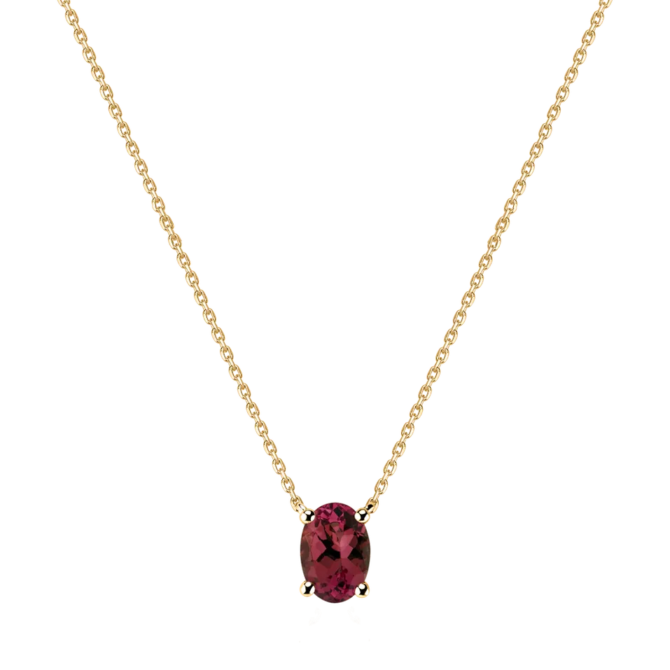 Náhrdelník s rubínem Mystic Abyss