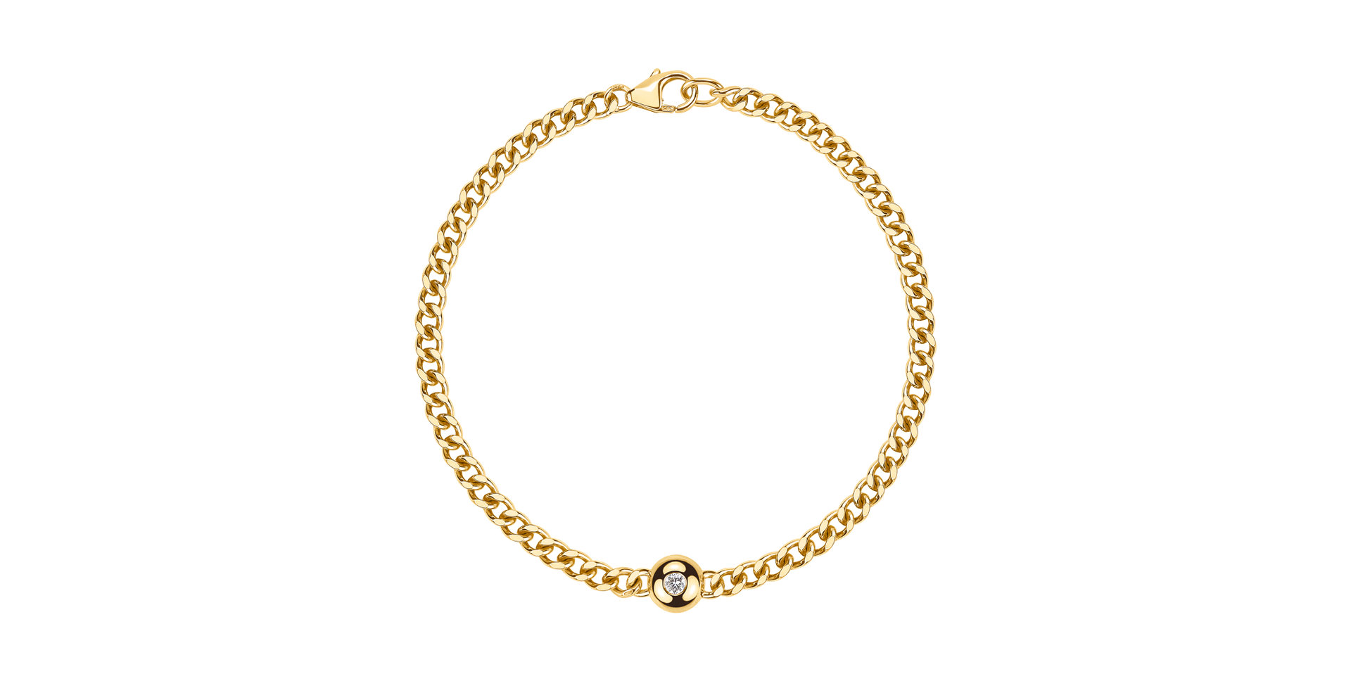 Náramek s diamantem Circle of Clarity