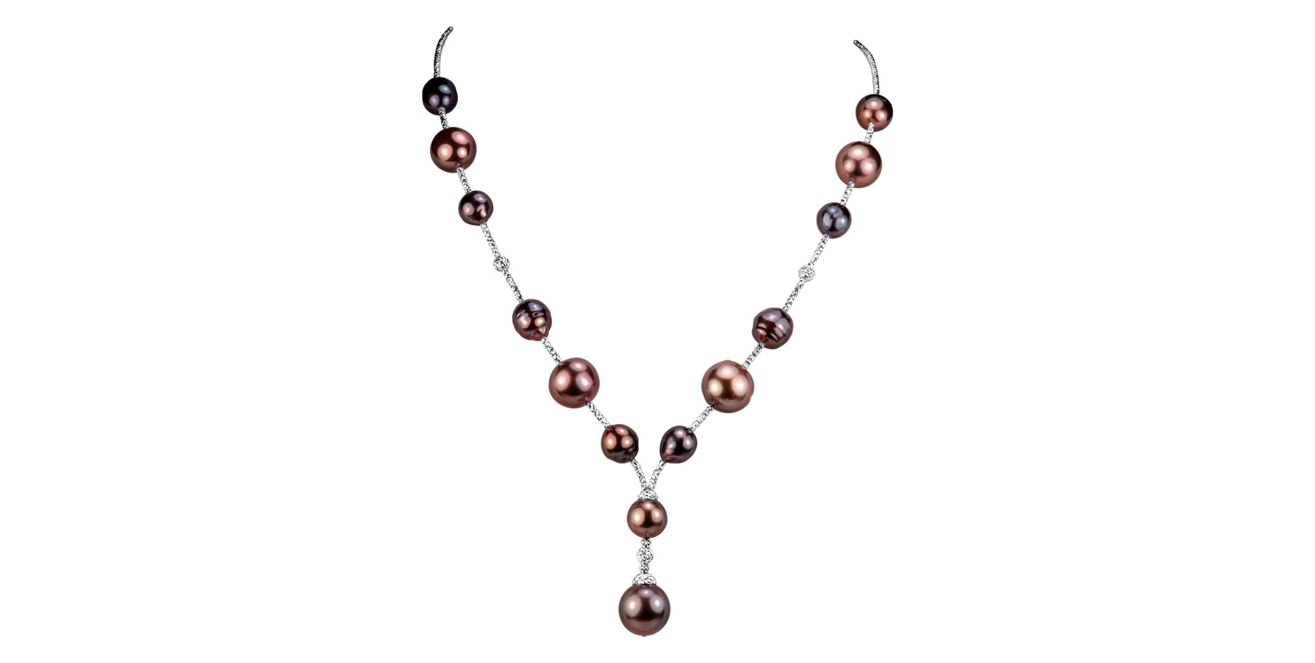 Náhrdelník s perlami Velvet Pearls