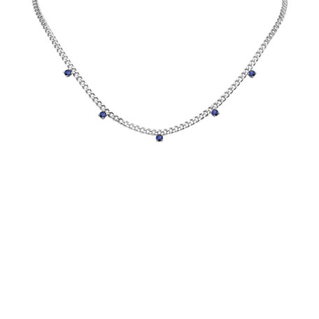 Náhrdelník se safíry Lucky Raindrops
