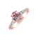 Prsten s diamanty a turmalínem Shimmering Dazzle1