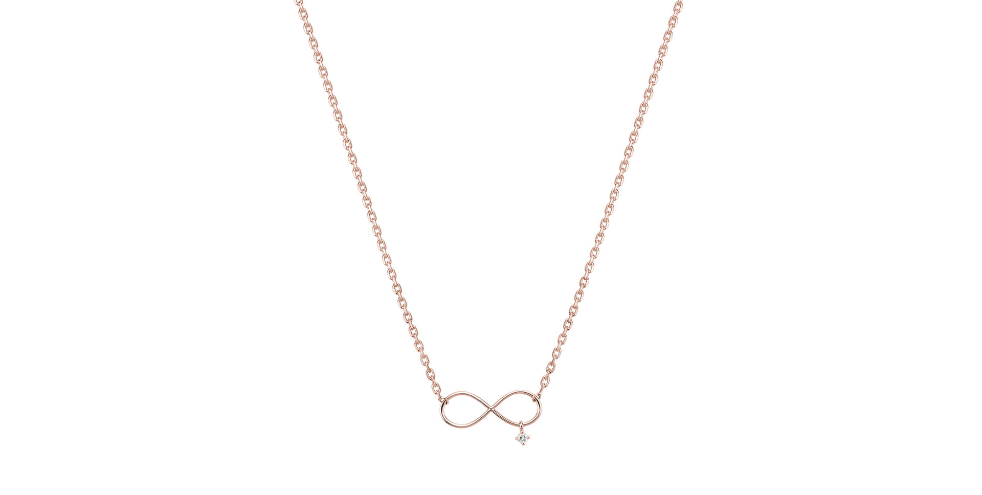 Náhrdelník s diamantem Eternal Life