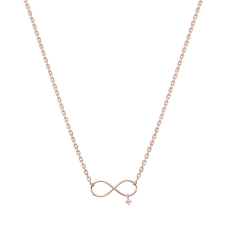 Náhrdelník s diamantem Eternal Life