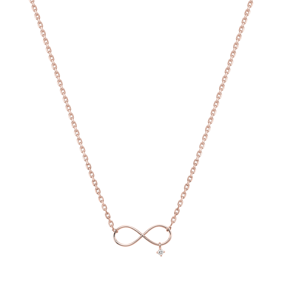 Náhrdelník s diamantem Eternal Life