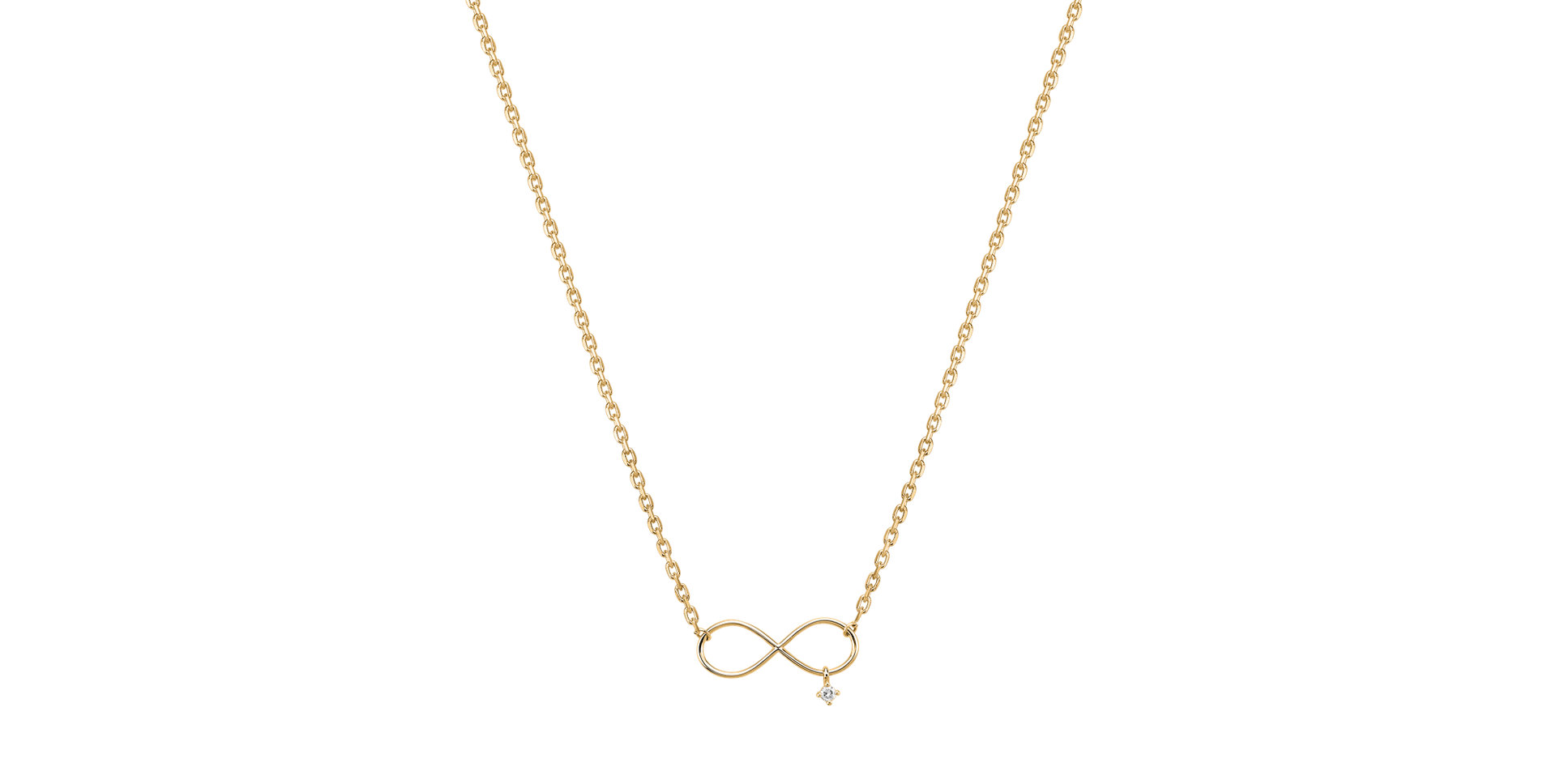 Náhrdelník s diamantem Eternal Life