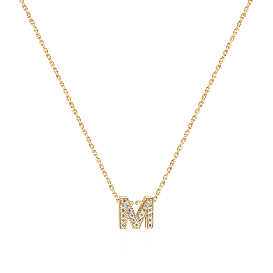 Přívěs s diamanty Twinkling  Letter