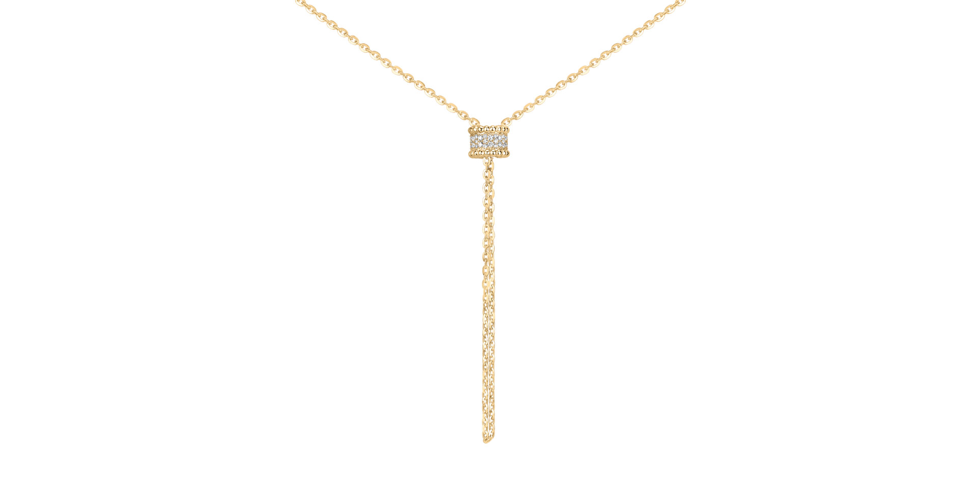 Náhrdelník s diamanty Evia