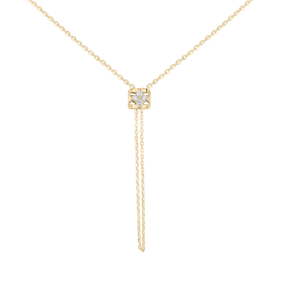Náhrdelník s diamanty Virela