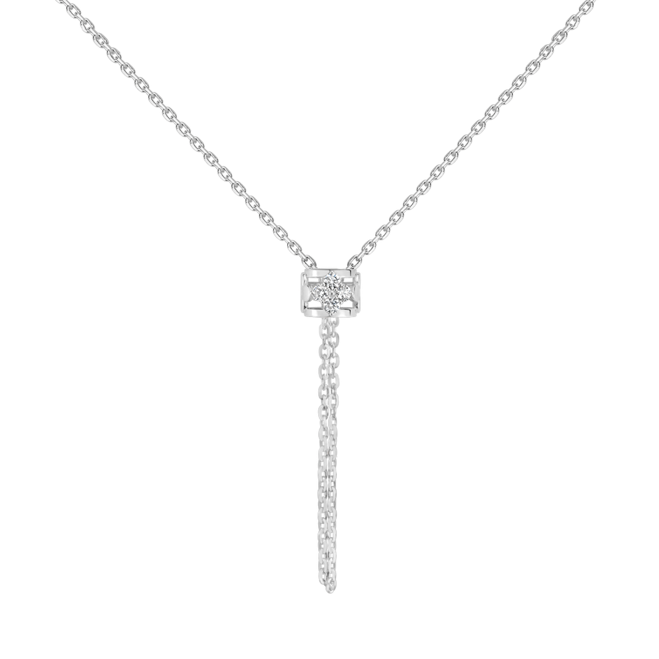 Náhrdelník s diamanty Ziela