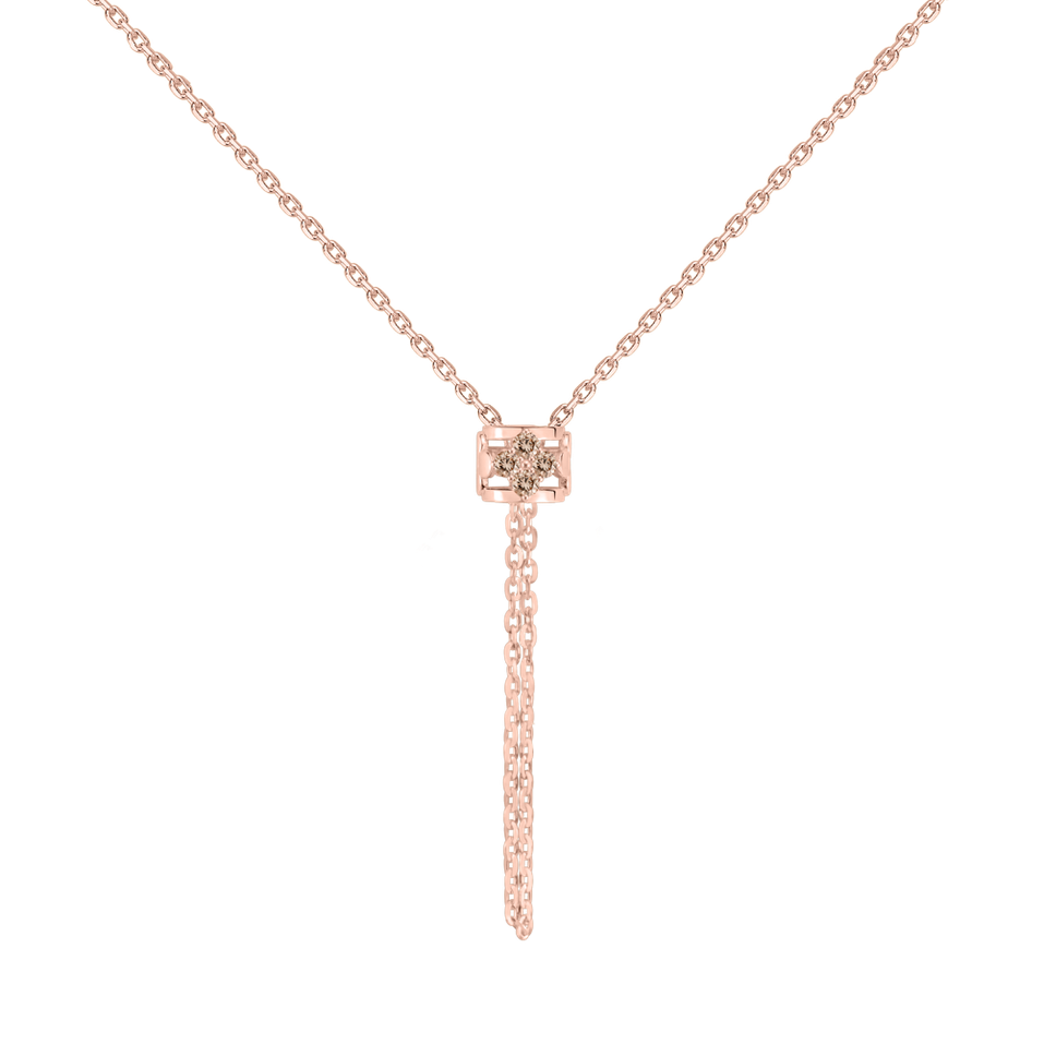 Náhrdelník s diamanty Virela