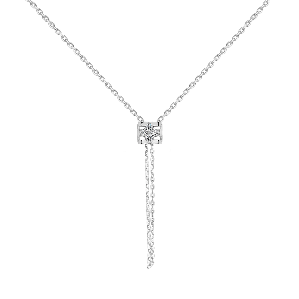 Náhrdelník s diamanty Ziela