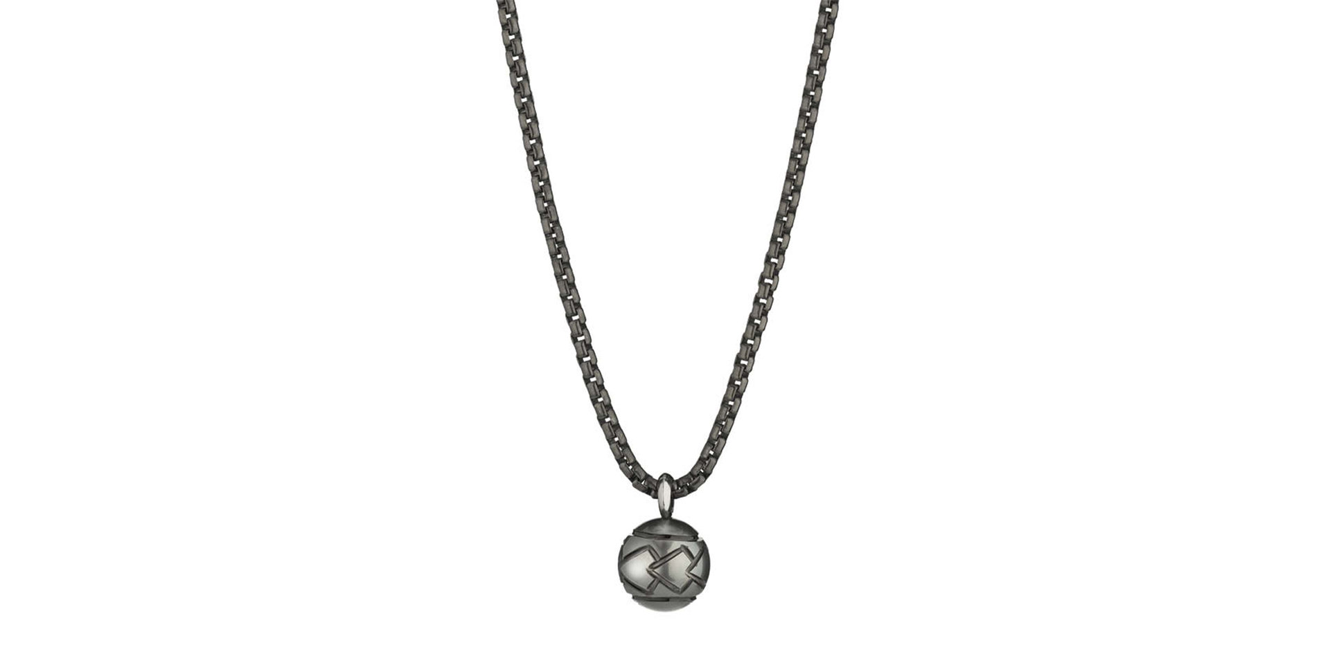 Stříbrný náhrdelník s perlou Bold