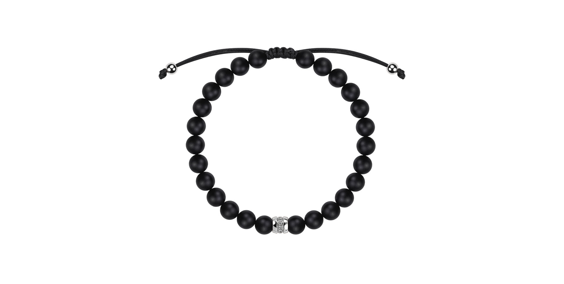 Náramek s diamanty a acháty Winter Gift