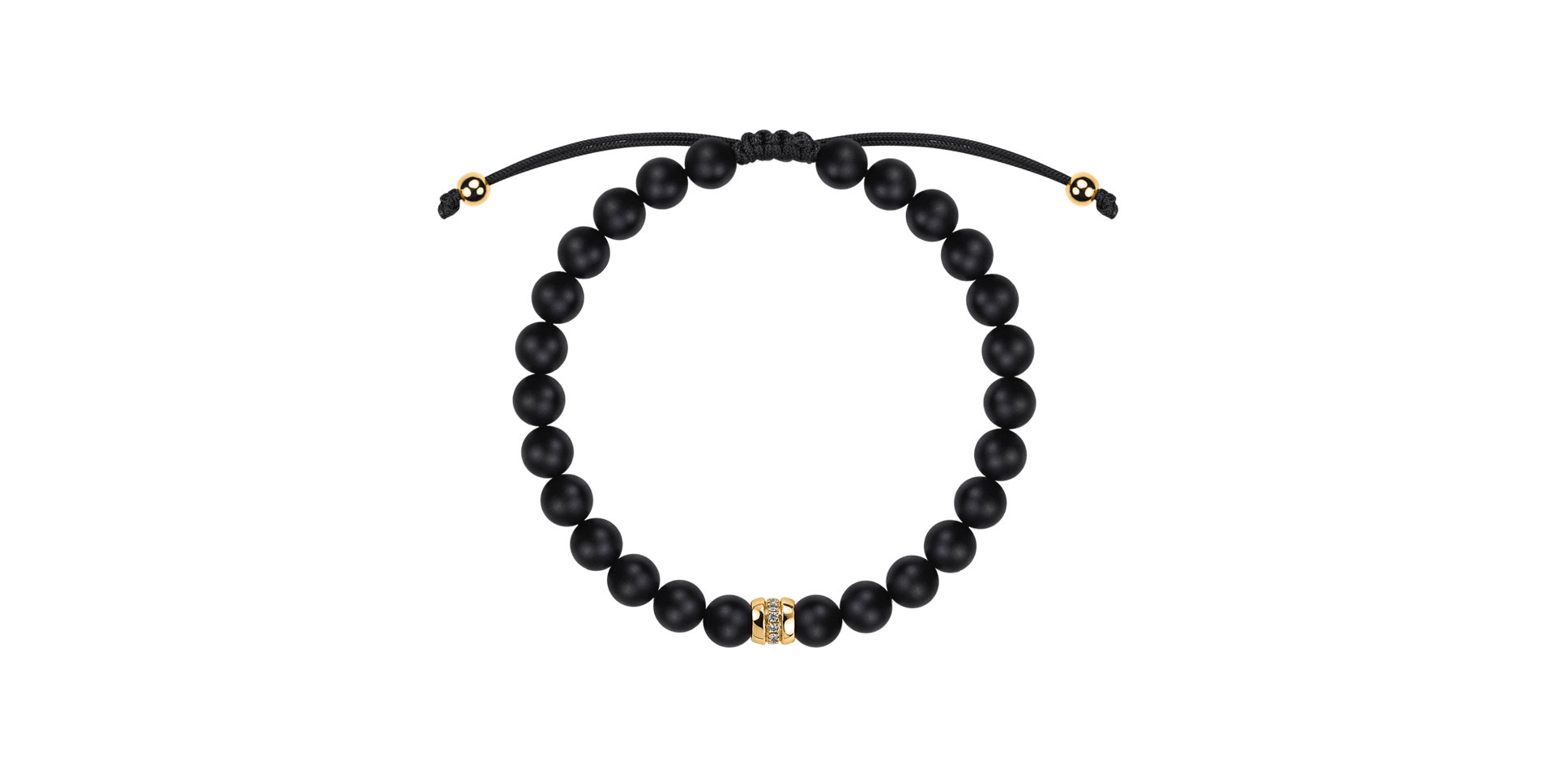 Náramek s diamanty a acháty Winter Gift