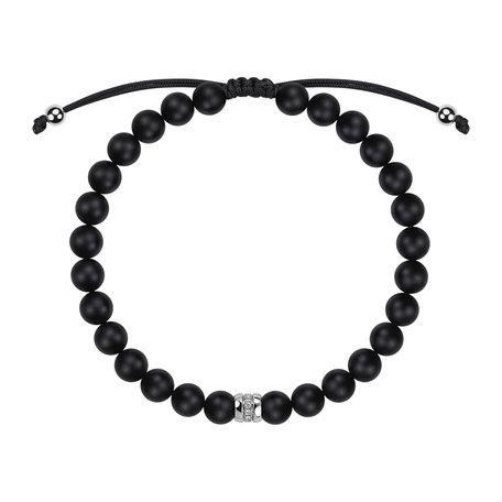 Náramek s diamanty a acháty Winter Gift