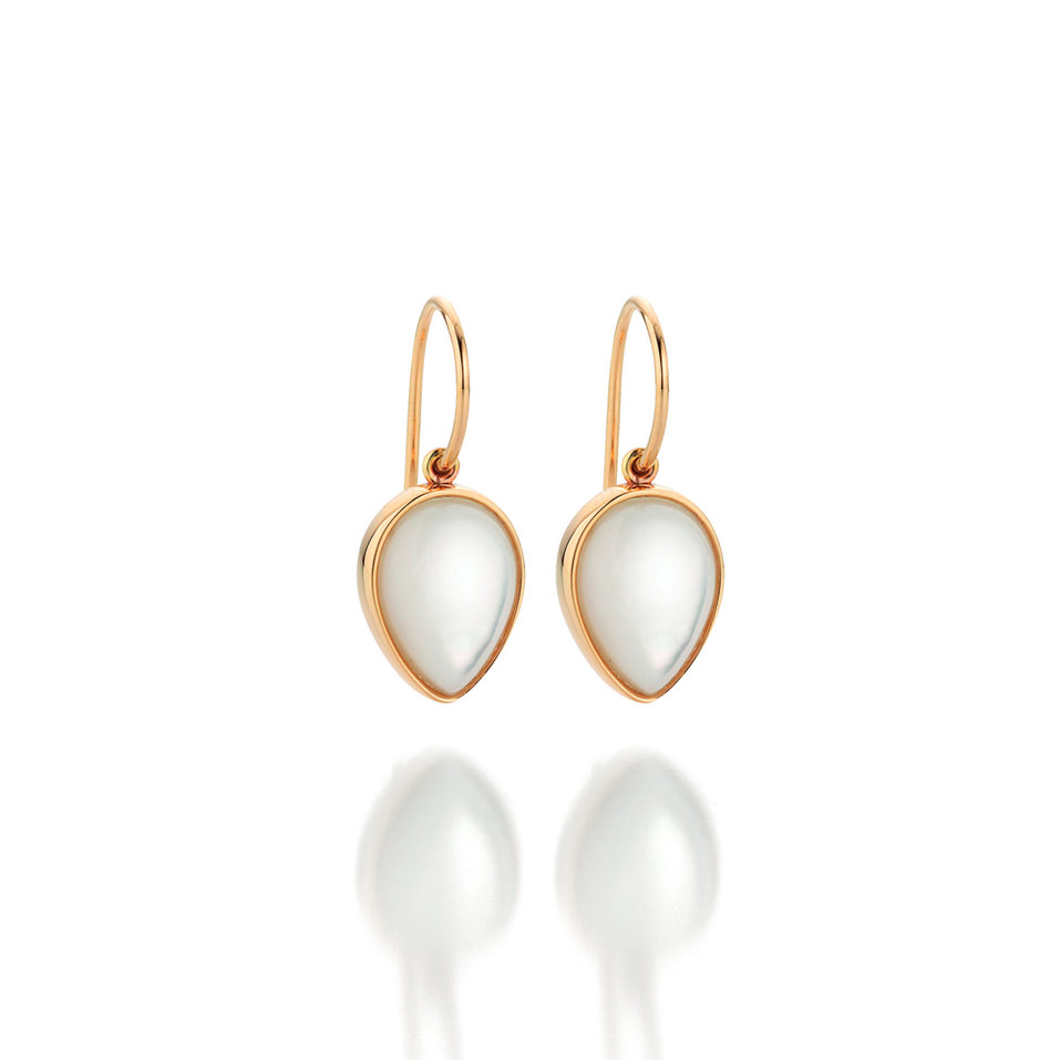 Náušnice s perletí Melange