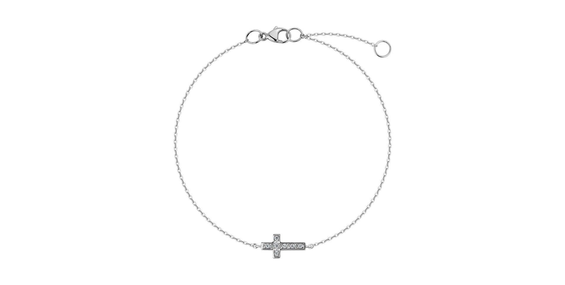 Náramek s diamanty Faith