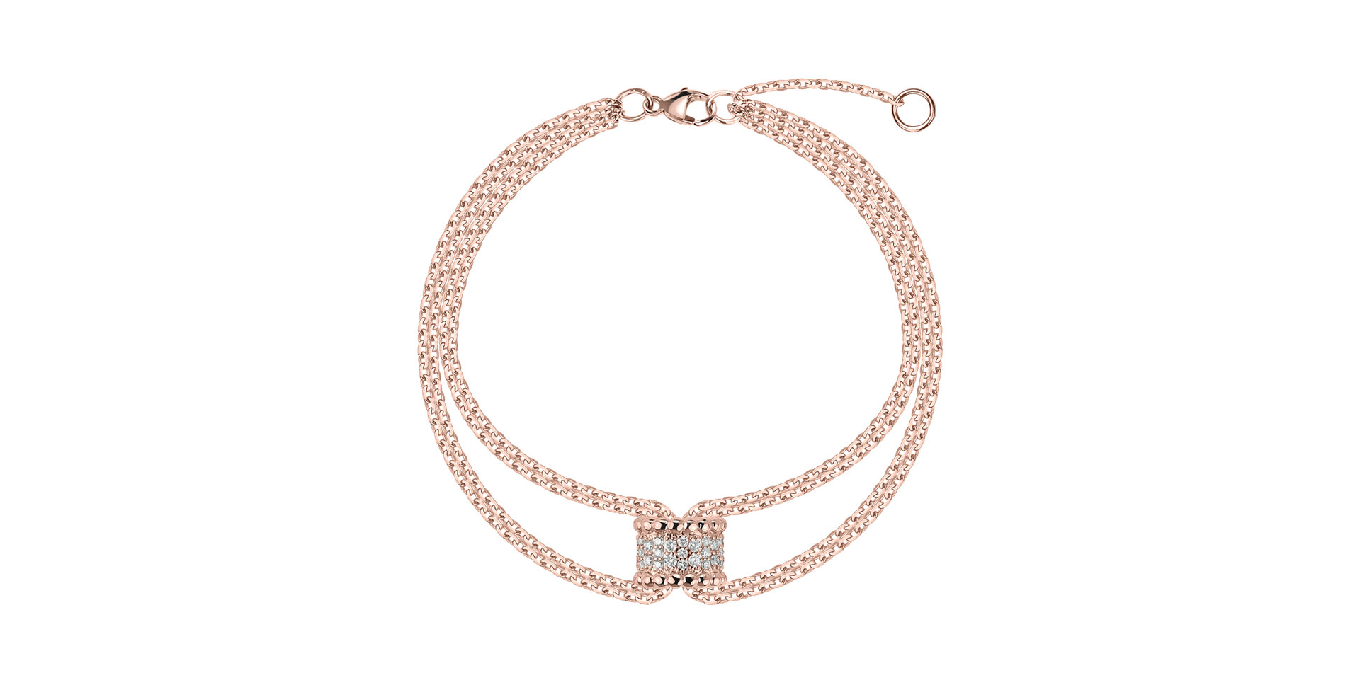 Náramek s diamanty Evia