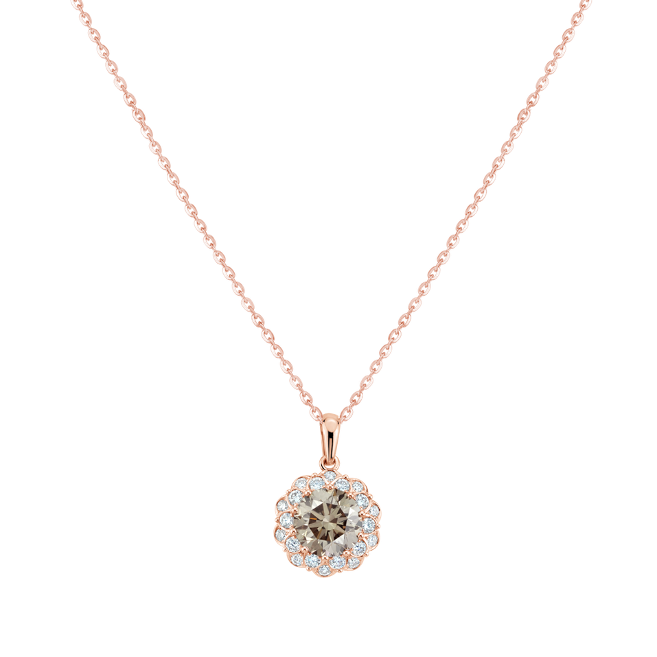 Náhrdelník s diamanty Princess Bloom