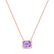 Náhrdelník s ametystem Aurum Breeze2