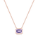 Náhrdelník s ametystem Aurum Breeze2