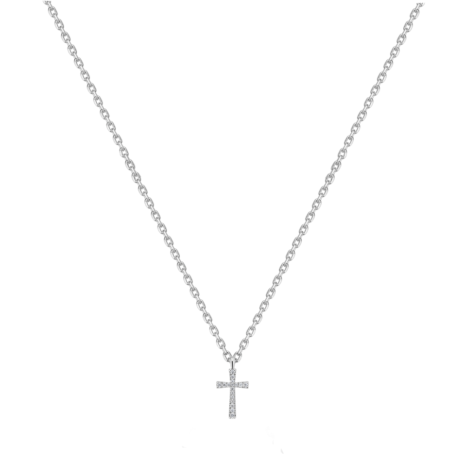 Náhrdelník s diamanty Shimmer of Faith