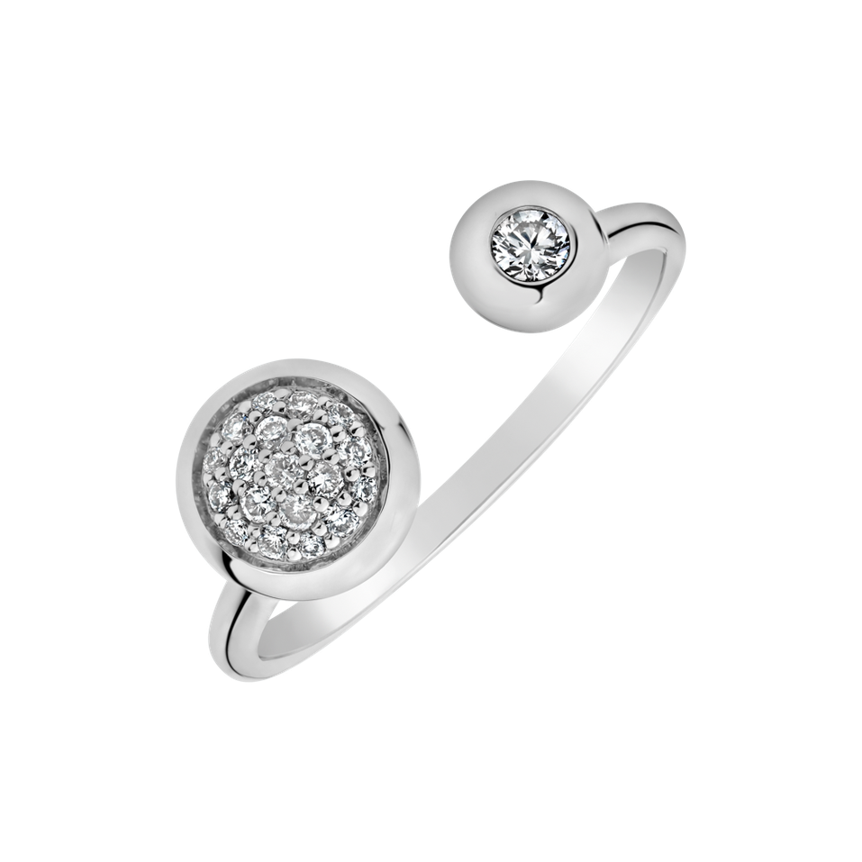 Prsten s diamanty Fisia