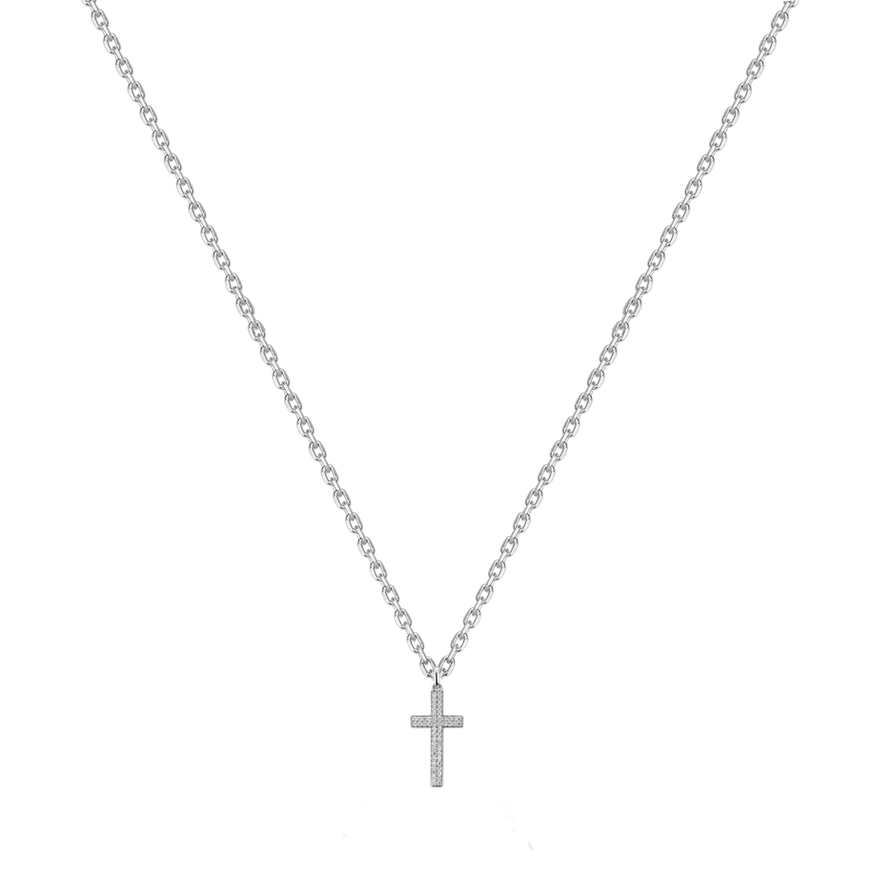 Náhrdelník s diamanty Cross