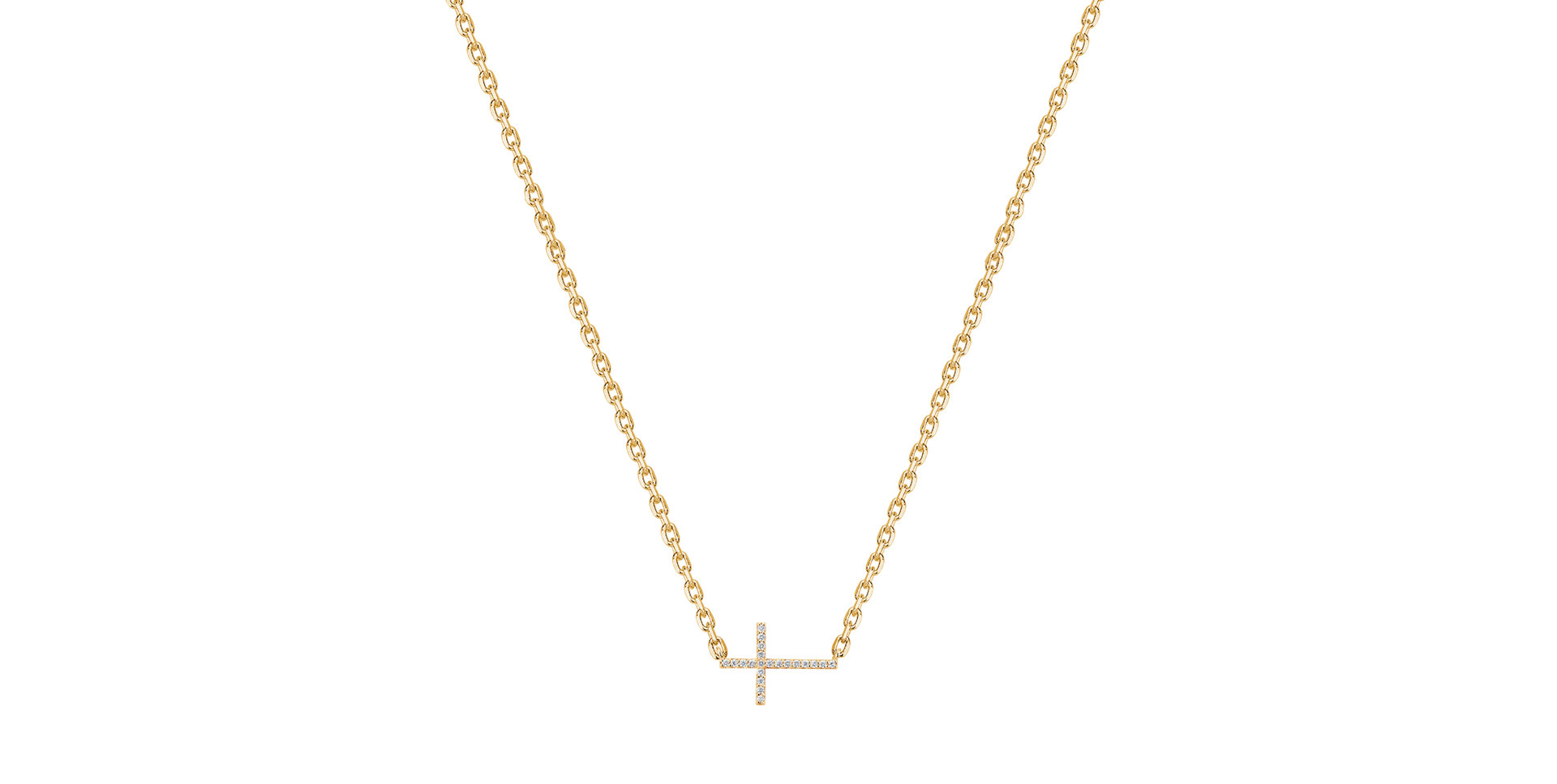 Náhrdelník s diamanty Royal Cross