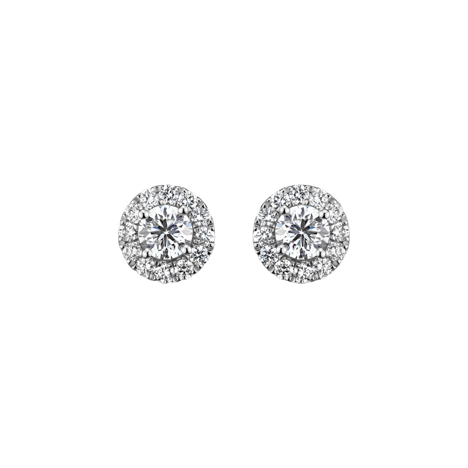 Náušnice s diamanty Mosaic of Light