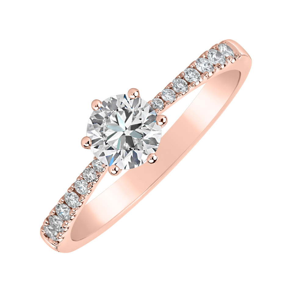 Prsten s diamanty Classic Dew