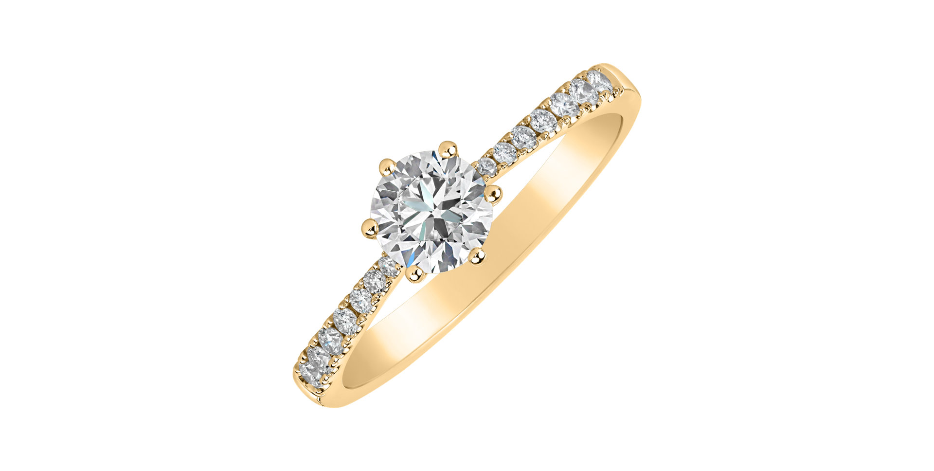 Prsten s diamanty Classic Dew