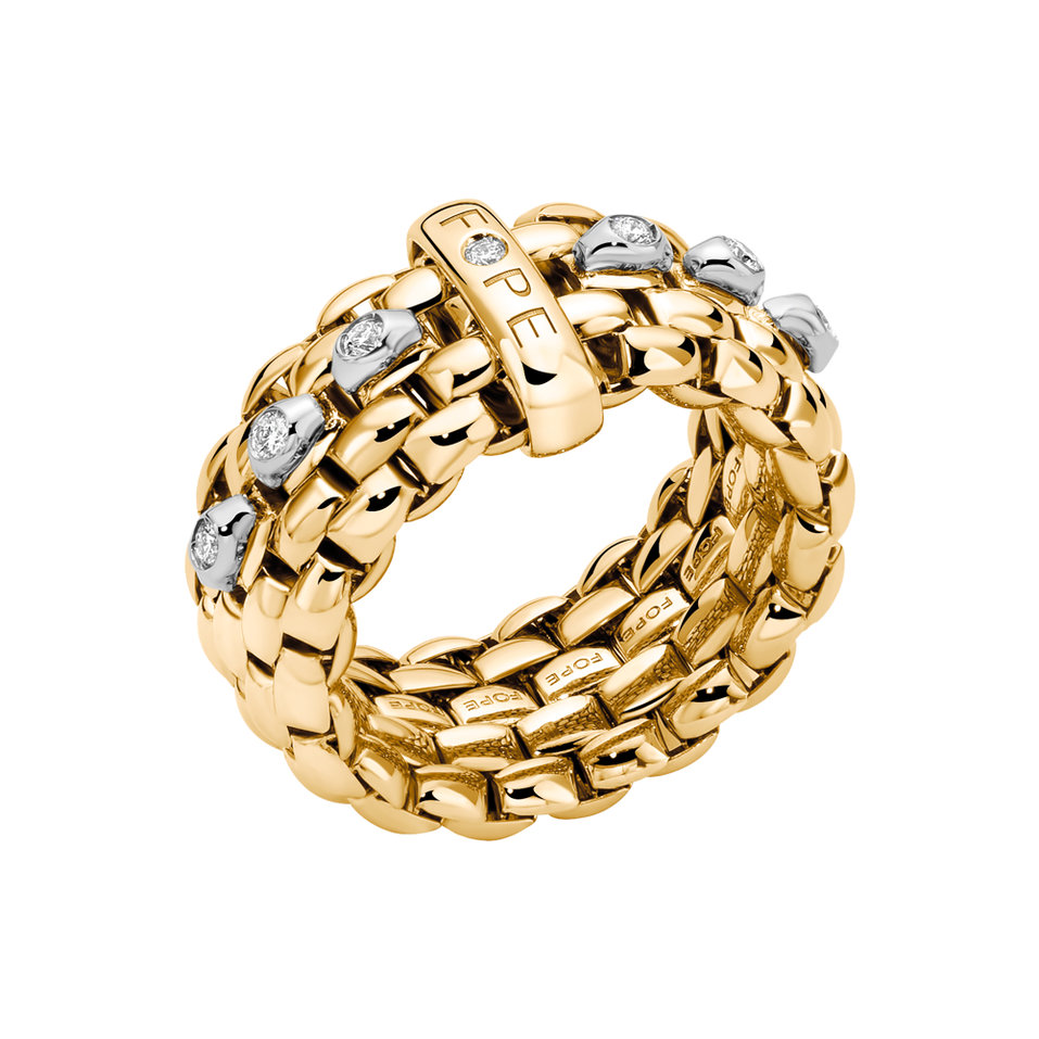 Prsten s diamanty Panorama